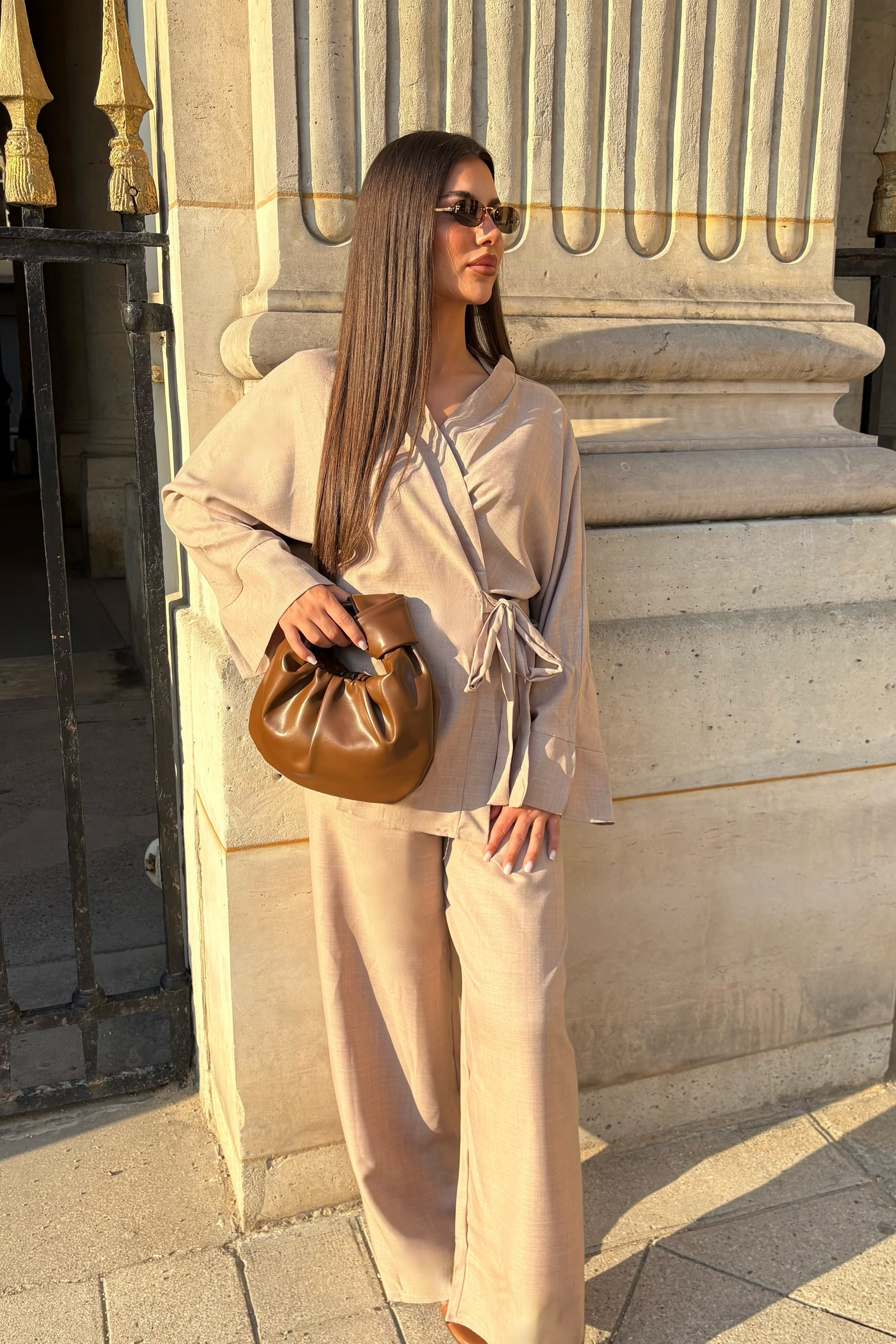 Ensemble Kimono Beige